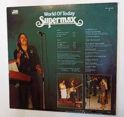 Винтажная виниловая пластинка LP Supermax World Of Today (Germany 1977)