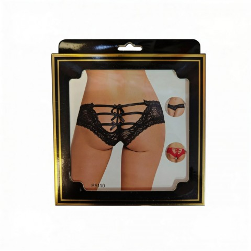 Трусики Sexy Lace кружевные (3XL-4XL) красные