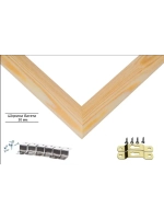 Деревянная рама 45x90 для картин на подрамнике сеч. 30x15