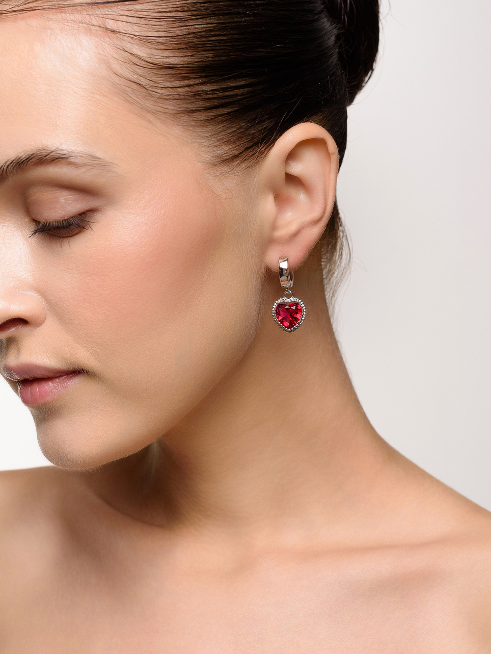 Серьги "Love Or Sex" Red