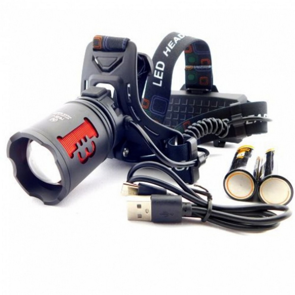 Фонарь налобный высокой яркости NGY HYT-012-2J-P90