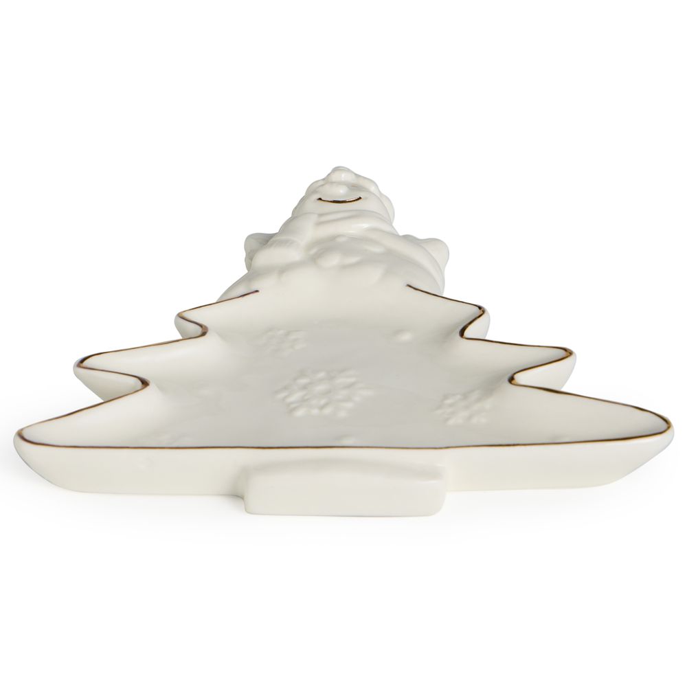 БЛЮДО СЕРВИРОВОЧНОЕ "ЕЛКА" 18,5*9*2,2 СМ