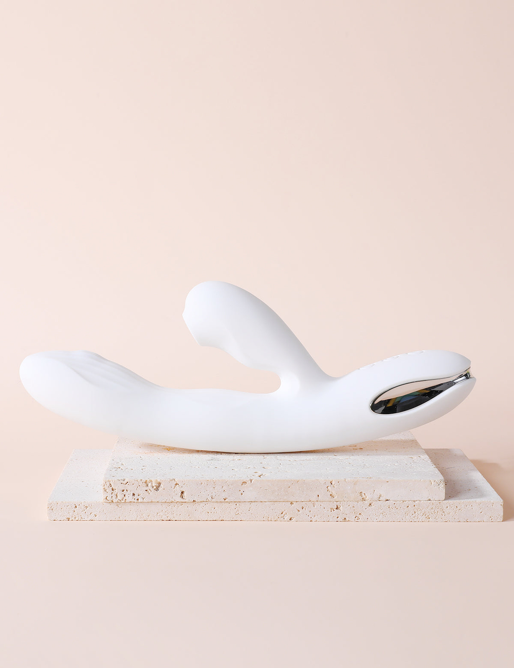 Вибратор BeYourLover Eria с вакуумной стимуляцией, функцией tapping и нагревом