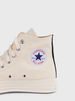 Кеды Converse x Comme des Garcons Play Chuck 70 CDG Hi Off-white