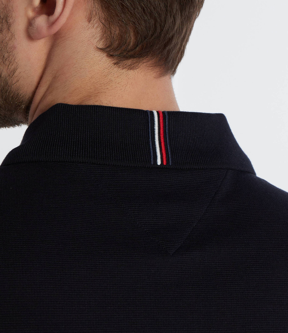 Поло Tommy Hilfiger - темно-синий(MW0MW34769)