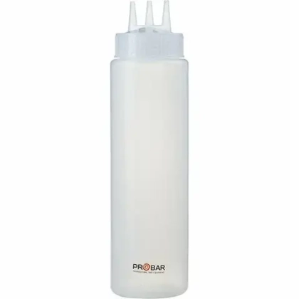 Емкость д/соусов с тремя носиками; пластик; 690мл; D=7,H=26см; прозр. ProHotel 4141469