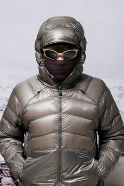 Куртка Nothomme Blue Down Jacket "Silver"