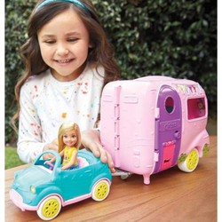 Набор игровой Mattel Barbie Фургон для путешествий Челси, FXG90
