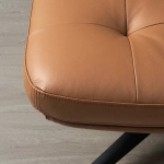 Табурет для ног - IKEA HAVBERG/ХАВБЕРГ ИКЕА, 44х64х64 см, светло-коричневый