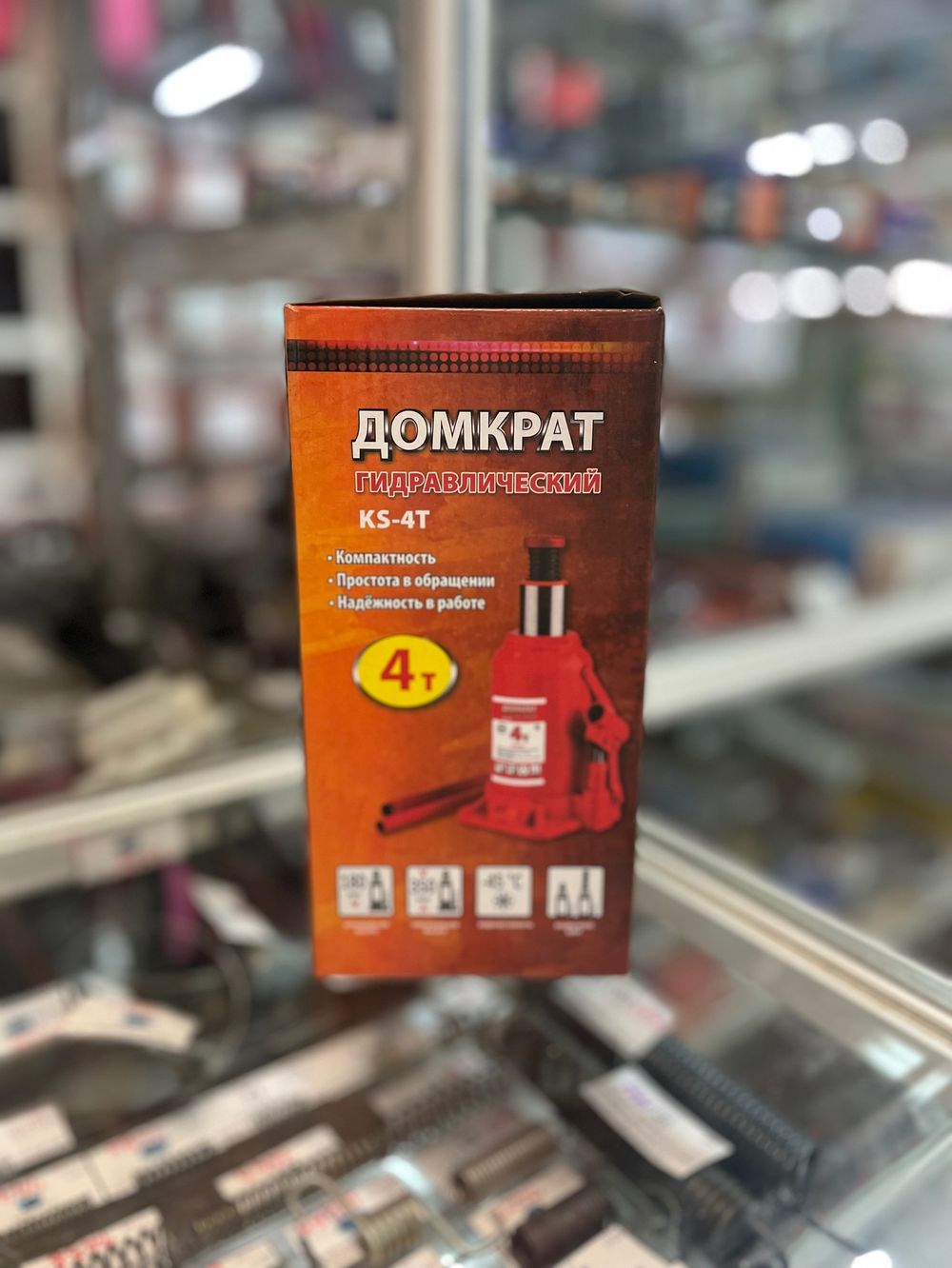 домкрат 4т гидр. бут. 180-350