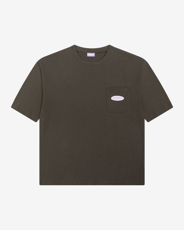 Футболка Logo face коричневый - фото 2