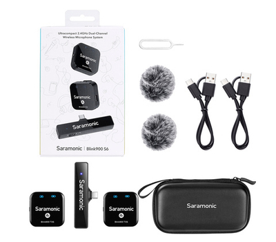 Беспроводная система Saramonic Blink900 S6, TX+TX+RXUC, USB Type C