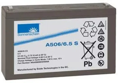 Аккумуляторы Sonnenschein A506/6.5 S - фото 1