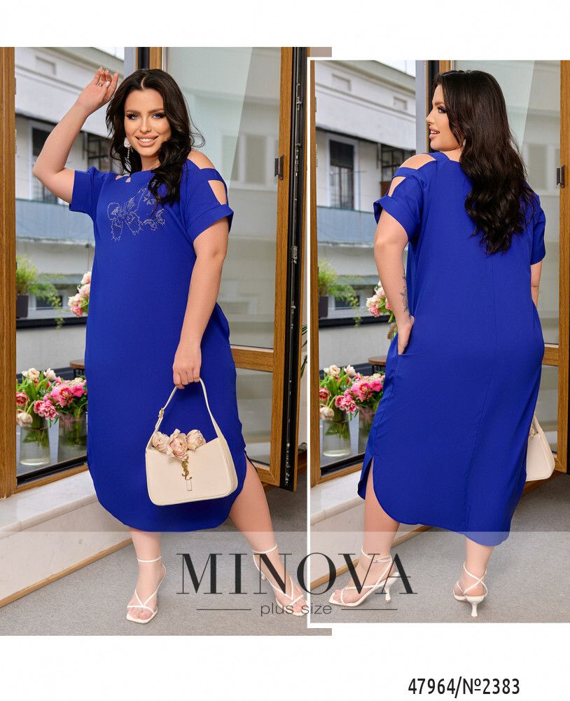 Платье 2383-электрик Minova