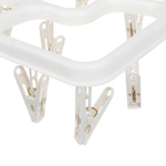 Сушилка для белья подвесная с прищепками 16шт