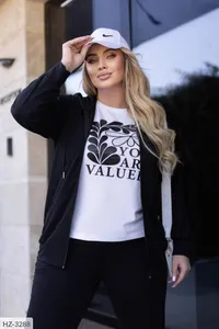 Костюм тройка HZ-3287 Фабрика Моды