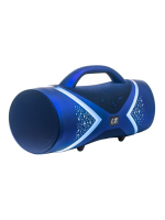 Портативная колонка BT SPEAKER Booms Bass E 818 Bluetooth c подсветкой синяя