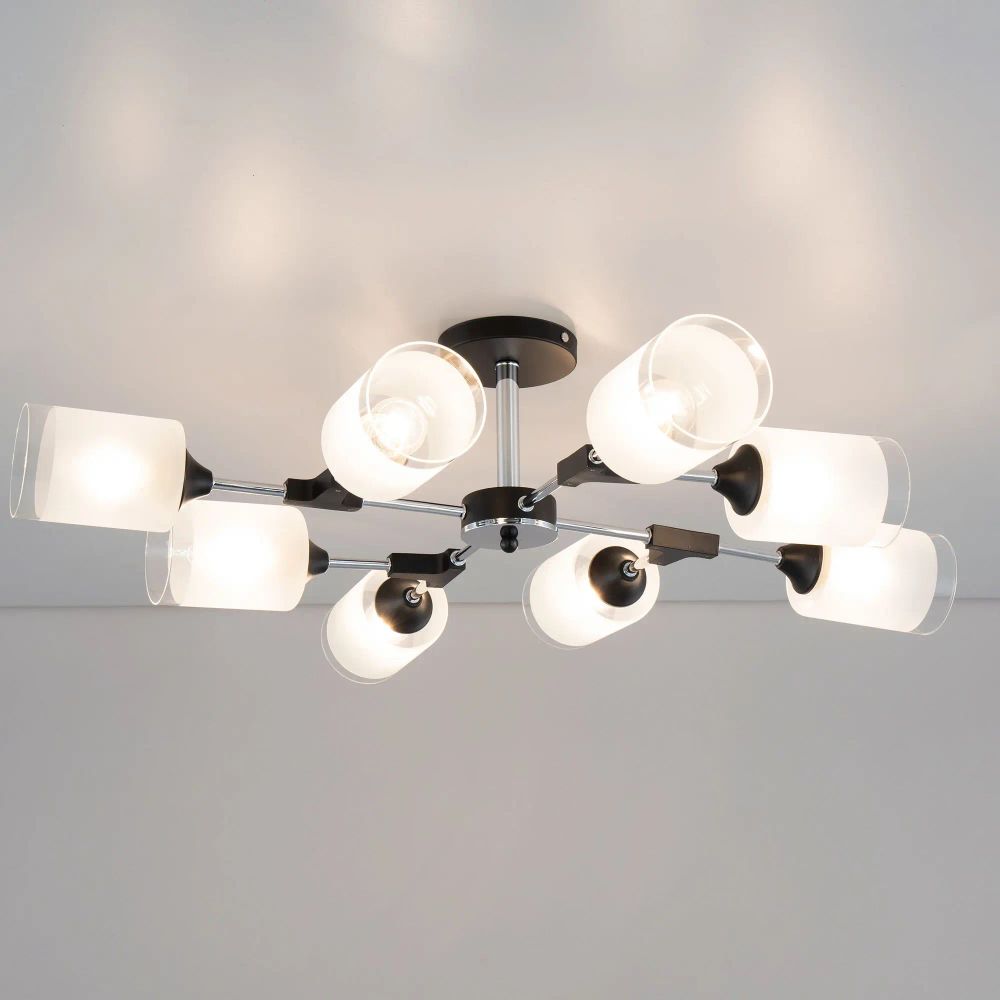 Citilux Эрик CL136185 Люстра потолочная Чёрная