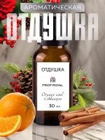 Отдушка Prof-Royal "Апельсин и корица", парфюмерная, для духов, свечей, мыла, диффузоров 30 мл