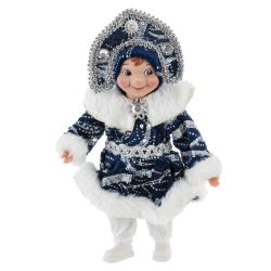GAEM Игрушка набивная "Снегурочка", L12 W6 H20 см, 2в.