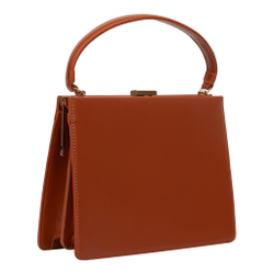 Сумка кожа, коричневая