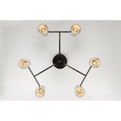 Люстра Rivoli Klara 3099-306 6 * Е14 15 Вт модерн | Модерн