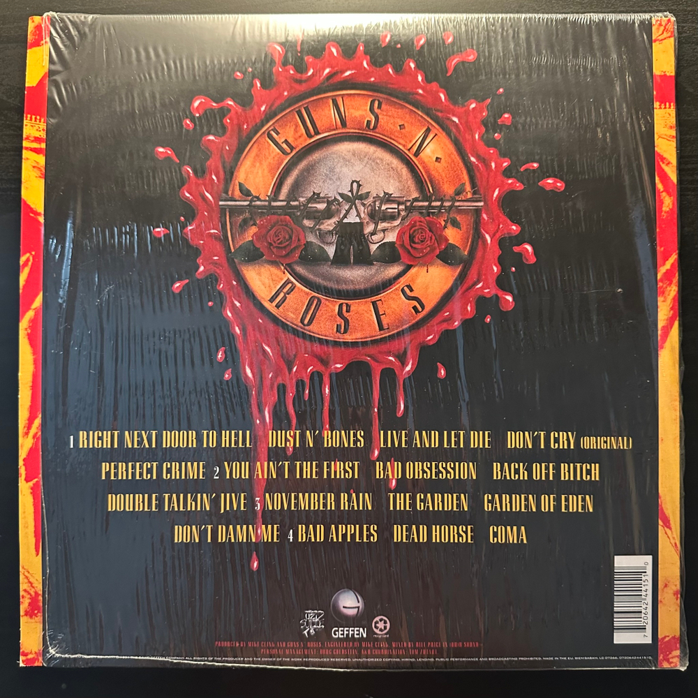 Guns N' Roses - Use Your Illusion I 2LP (Европа 2008г.)