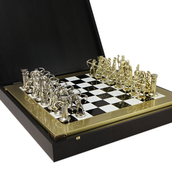 Manopoulos Шахматы подарочные Античные войны