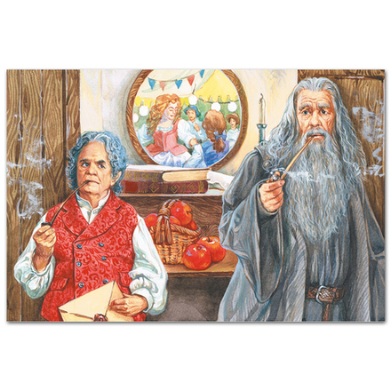 Бильбо и Гэндальф