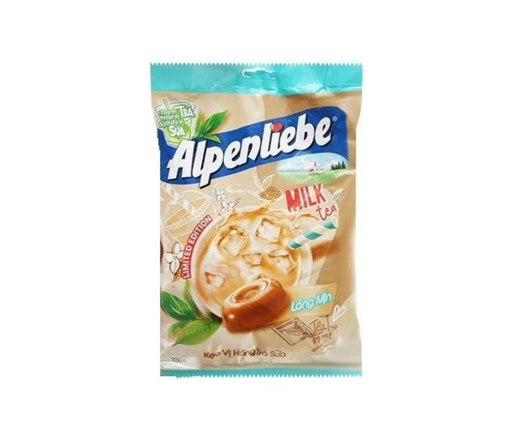 Конфеты Alpenliebe со вкусом чая с молоком, 122,5 гр