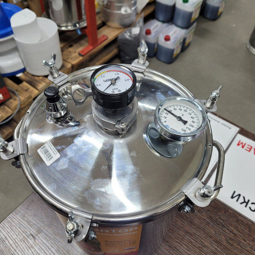 Автоклав-стерилизатор 14 л. Домашний Погребок(нержавеющая сталь)