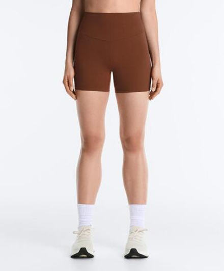 OYSHO Велосипедки Comfortlux с высокой посадкой длиной 10 см, кофейный