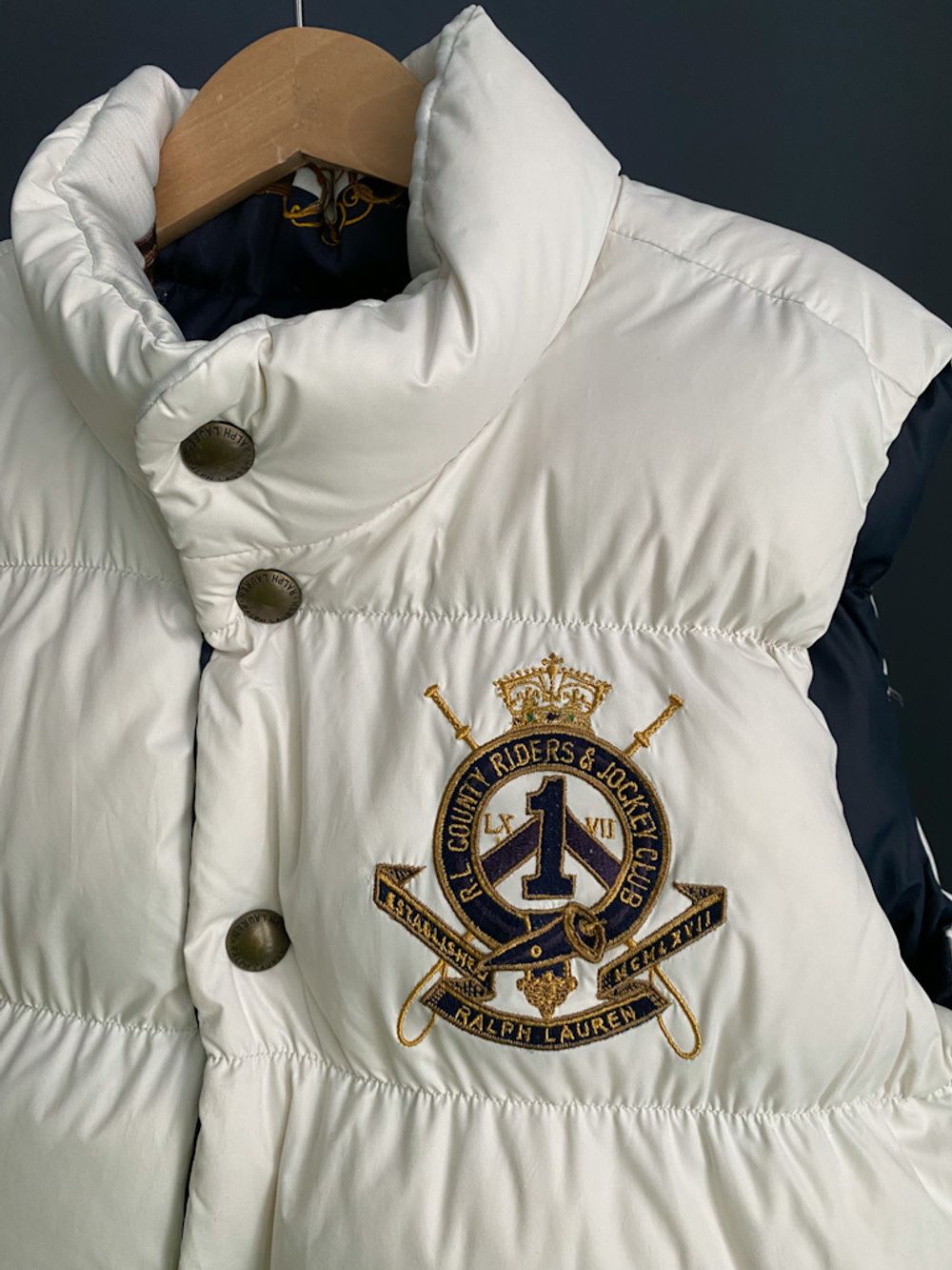 Пуховой жилет  Ralph Lauren 2хсторонний, 152