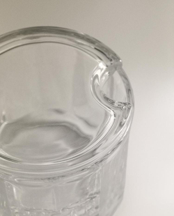 ZARA HOME САХАРНИЦА ИЗ СТЕКЛА С КРЫШКОЙ, ПРОЗРАЧНЫЙ