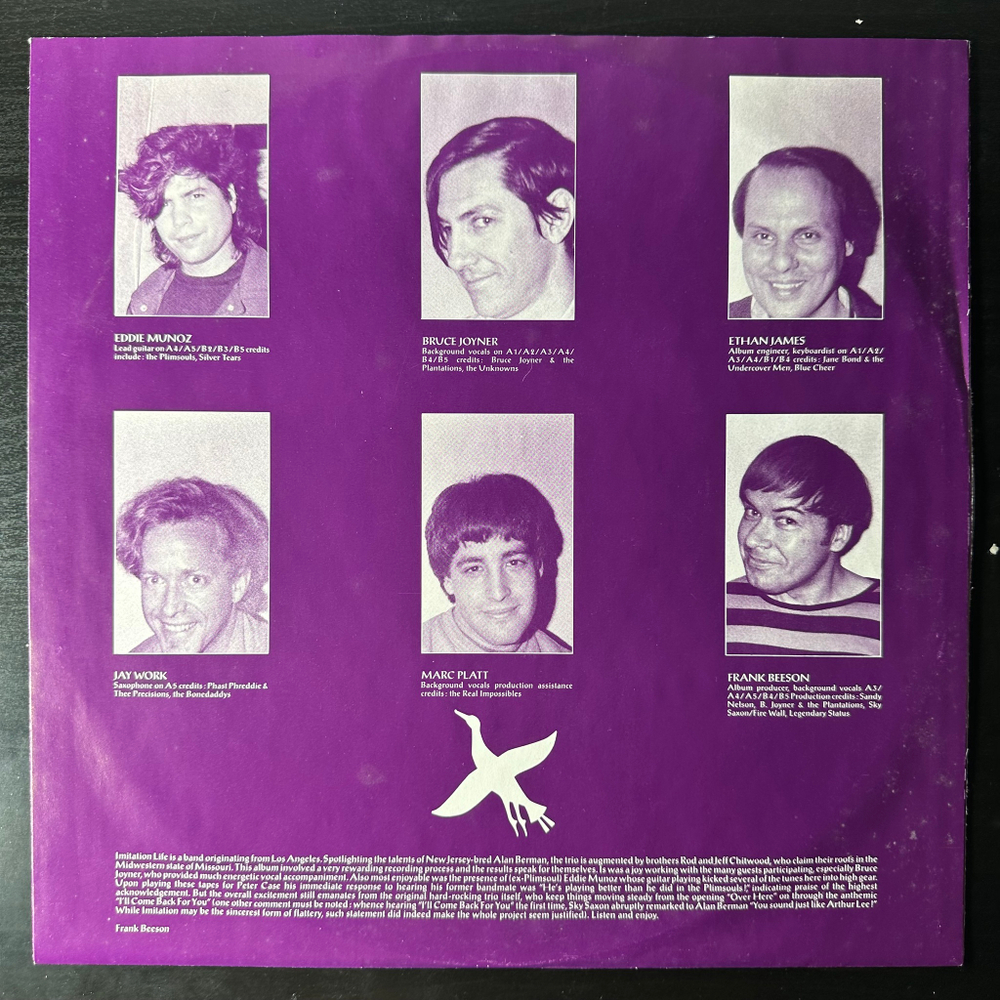 Imitation Life ‎– Ice Cubes And Sugar (Франция 1986г.)