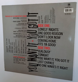Bryan Adams You Want It, You Got It (Germany 1981)