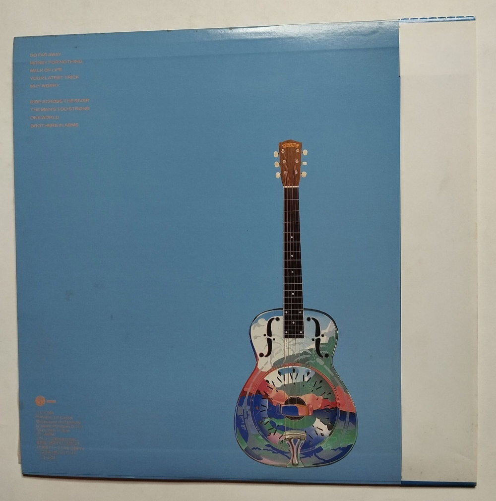 Винтажная виниловая пластинка LP Dire Straits Brothers In Arms (Japan 1985) (Obi)