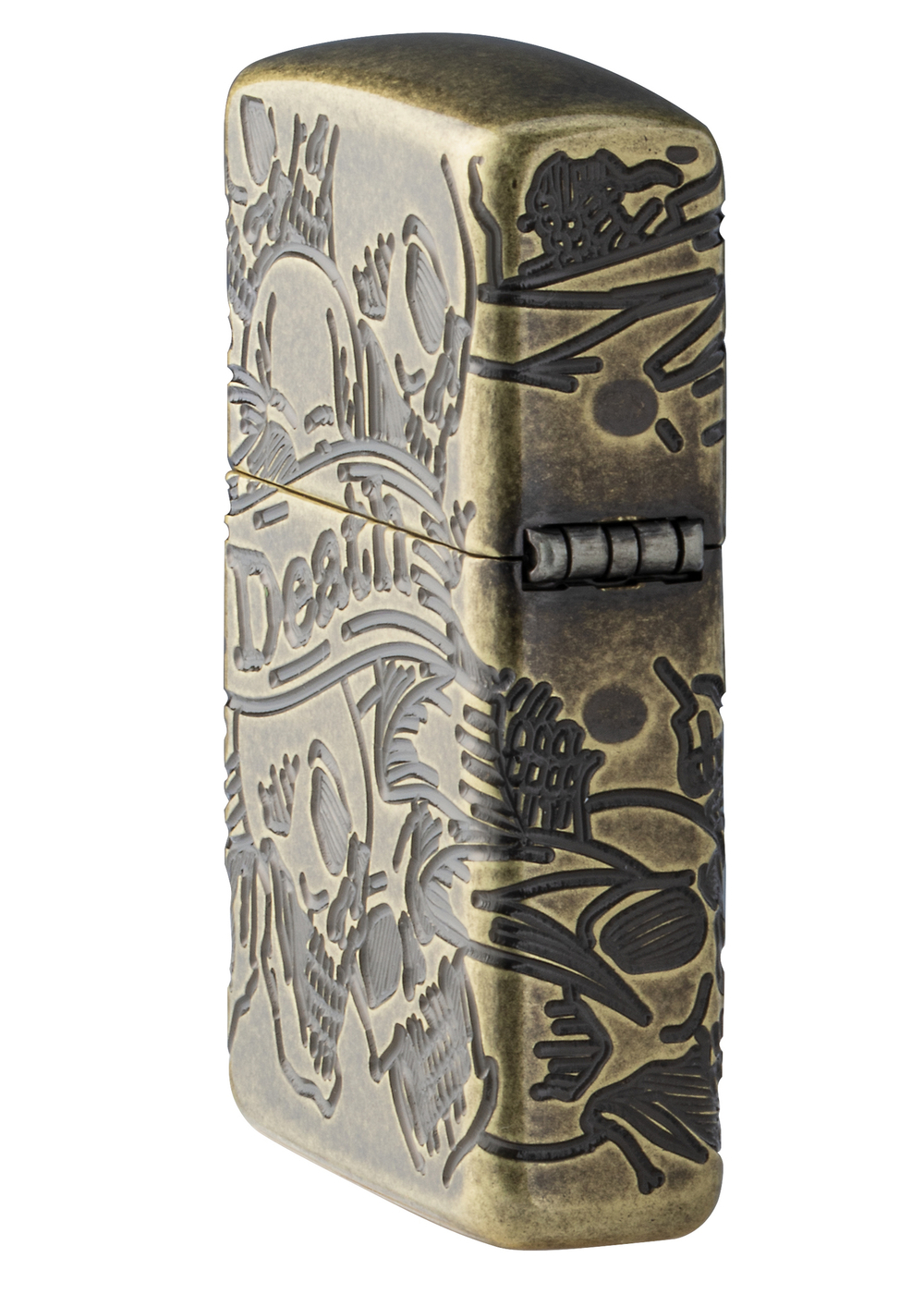 Зажигалка Armor™ Freedom Skull Antique Brass™ ZIPPO 49035