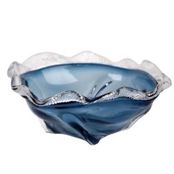 Ваза для фруктов "Iceberg", d=19см, (стекло) (индивидуальная упаковка)