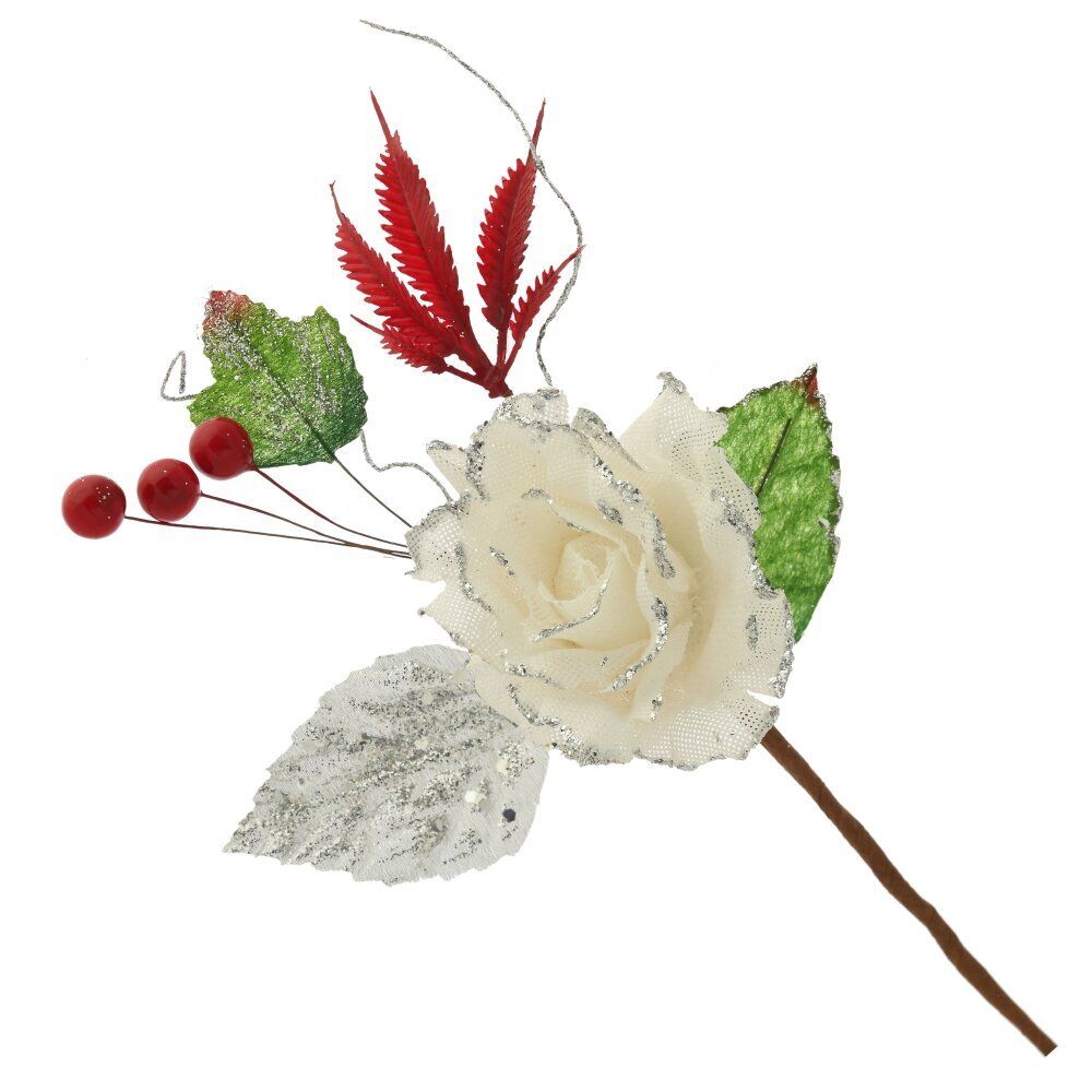 GAEM Цветок искусственный "Роза", L15 W9 H35 см, 2в.