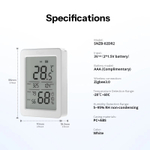 Zigbee Датчик температуры и влажности SONOFF AirGuard TH 3.6 LCD SNZB-02DR2