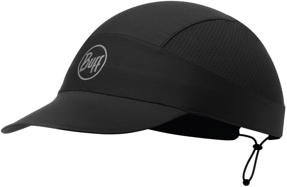 Buff Pack Run Cap R-Solid Black 