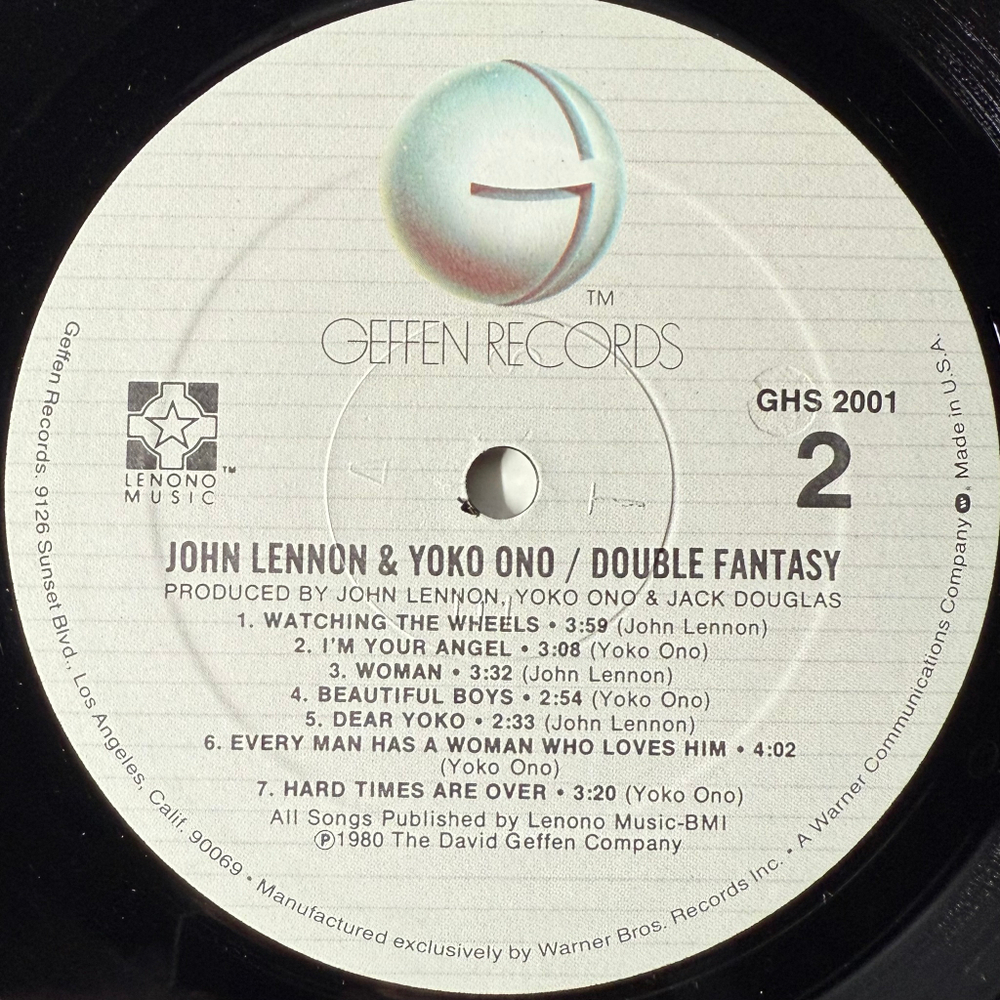 John Lennon & Yoko Ono ‎– Double Fantasy (США 1980г.)