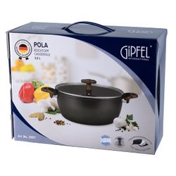 Алюминиевая кастрюля Gipfel Pola 2667 20 см/2,3 л