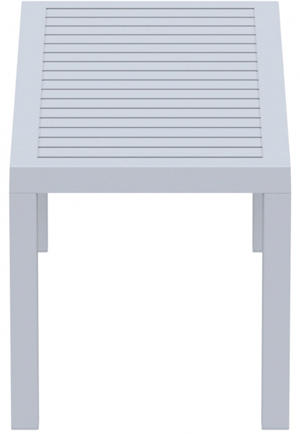 Столик пластиковый журнальный Siesta Contract Ocean Table, серебристый