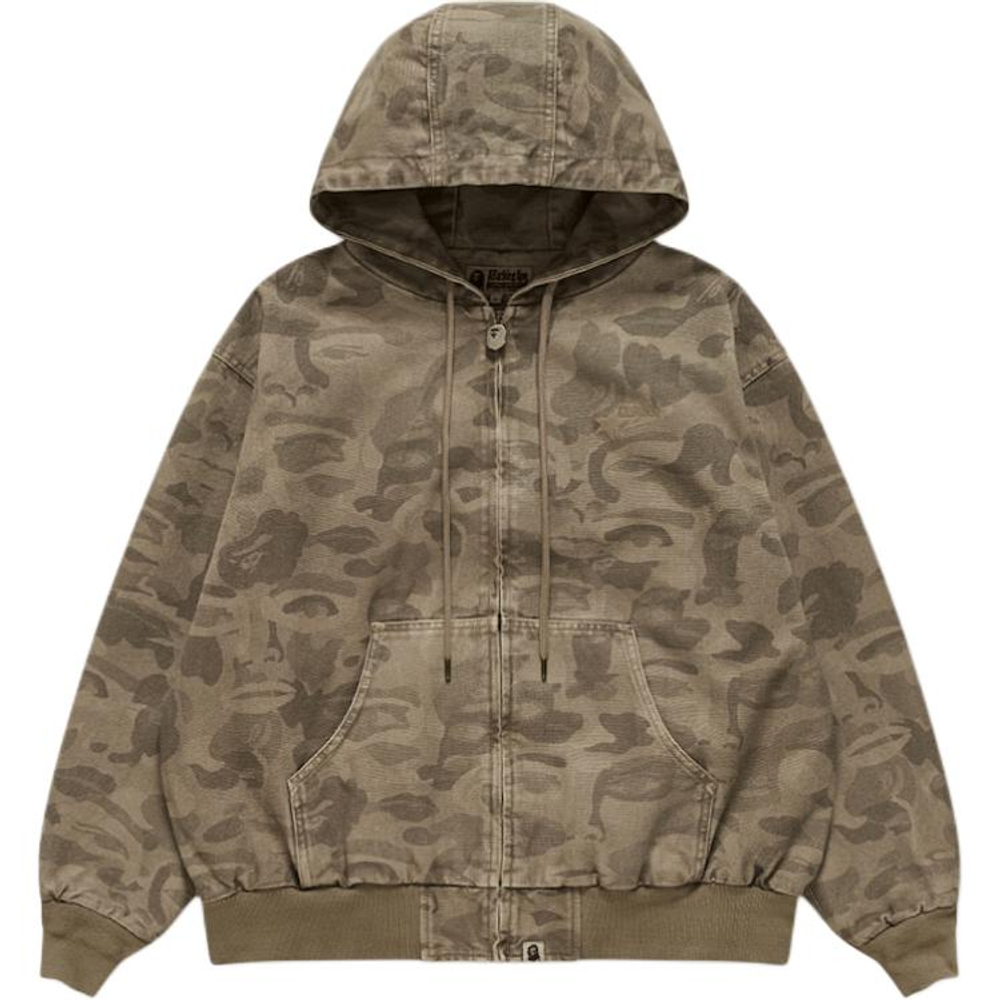 A Bathing Ape X Kidsuper Solid Camo Jacquard Куртка коричневый