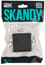 SKANDY Заглушка с суппортом SK-C01T титан IEK