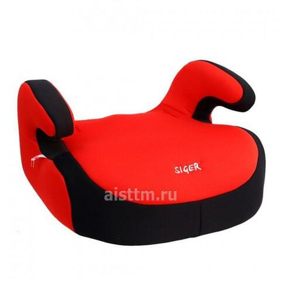 Бустер МЯКИШ, гр. 3 (22-36кг)(упаковка 6 шт.)(Siger) (красный)