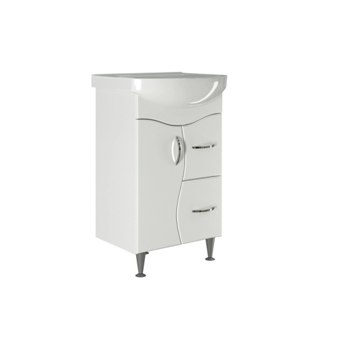 Тумба д/ванной "КЛАССИК-50" под рак.Уют-50 (ROSA) (ПВХ)