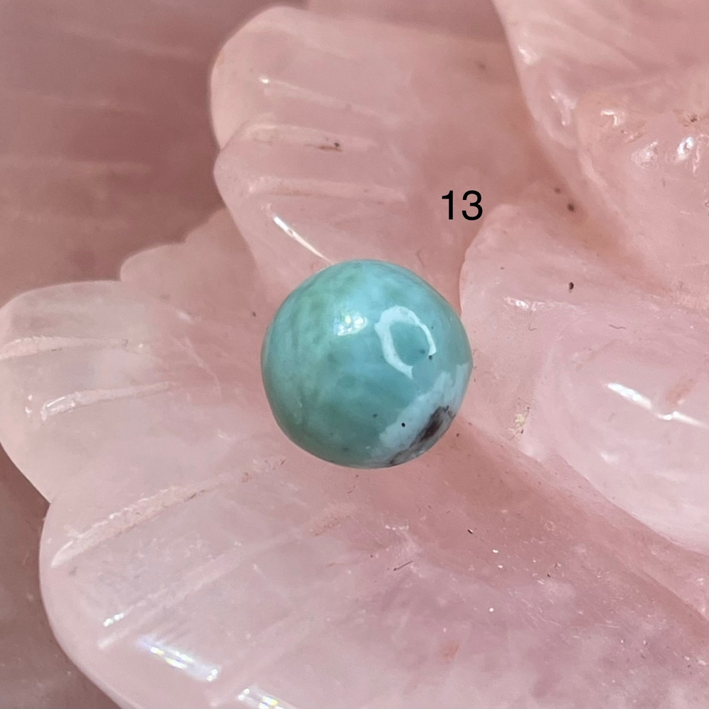 53151 Ларимар Бусина 8,2-8,4мм-56